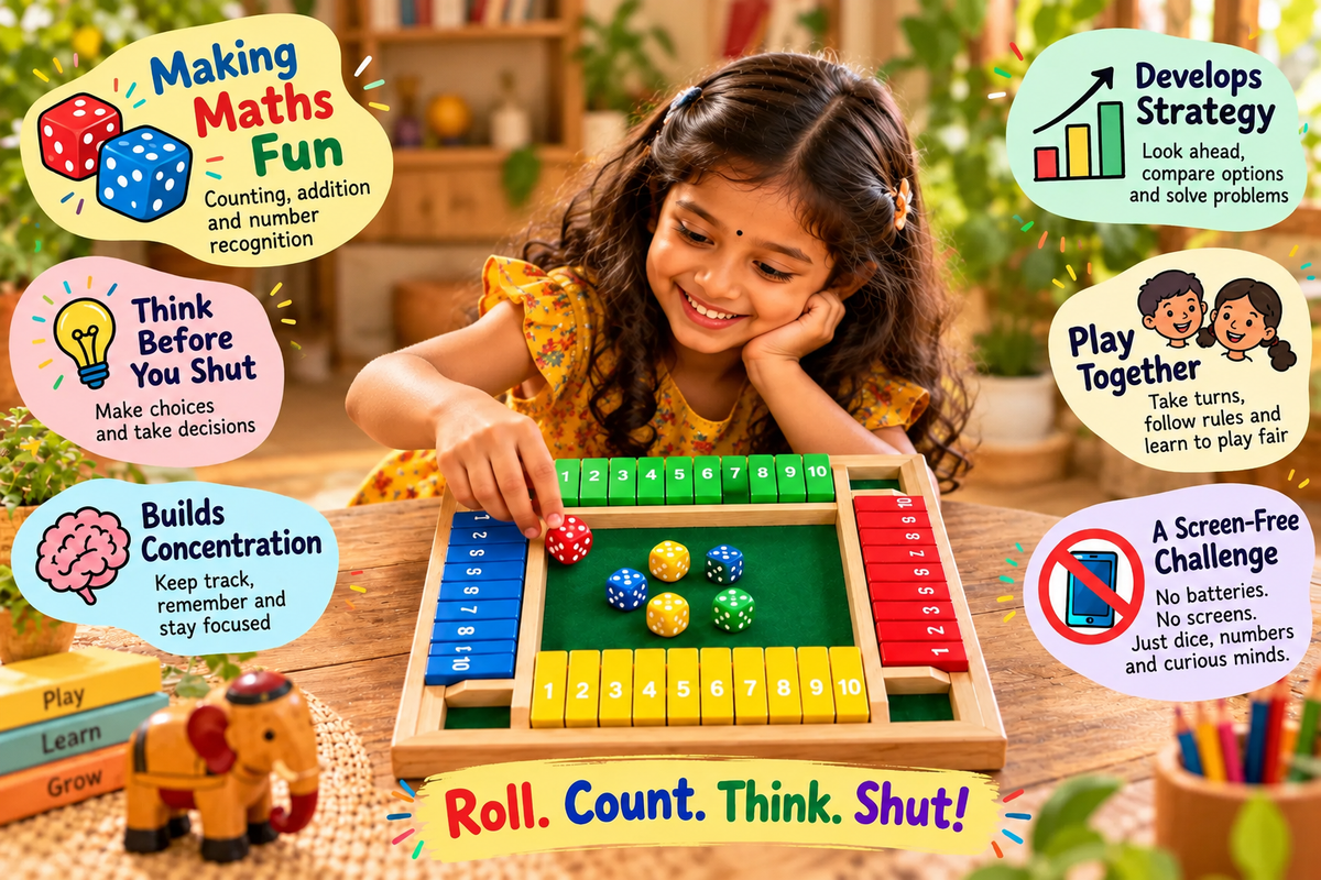 Shut the Box: A Fun Game That Makes Kids Think