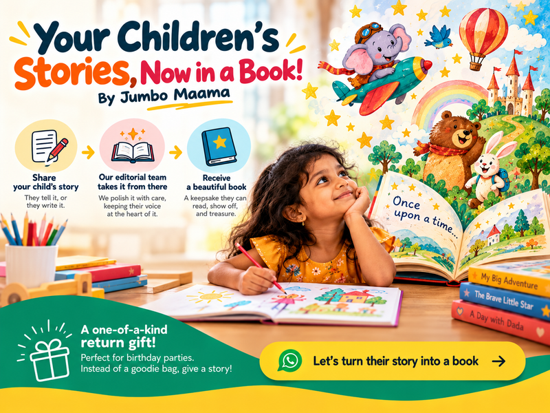 Your Children's Stories, Now in a Book!