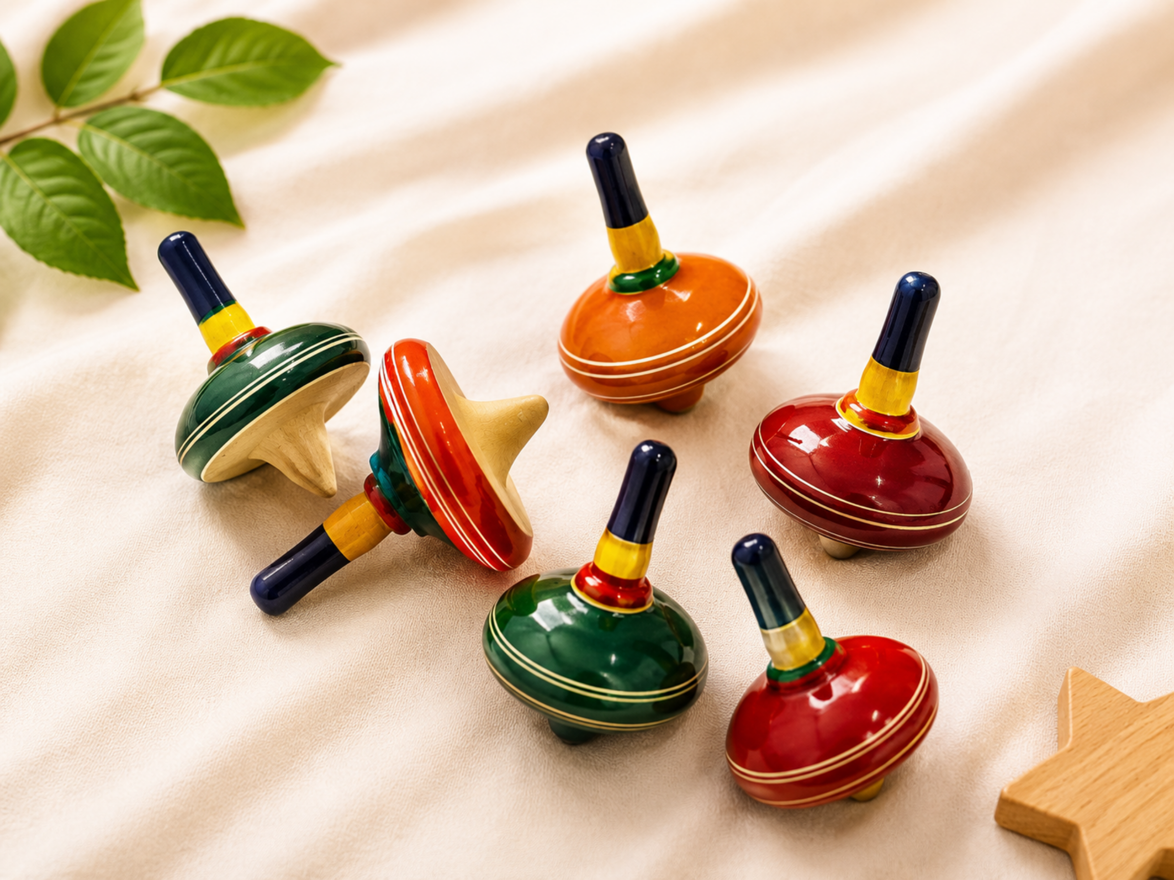 Pambaram Wooden Spinning Top | Jumbo Maama