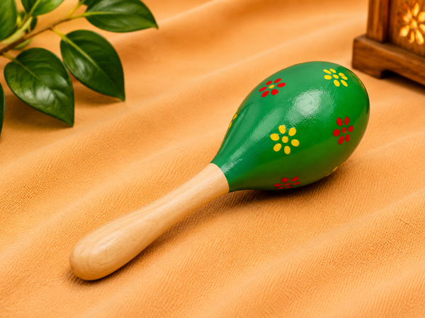 Egg Shell Rattle Small – Wooden Baby Toy
