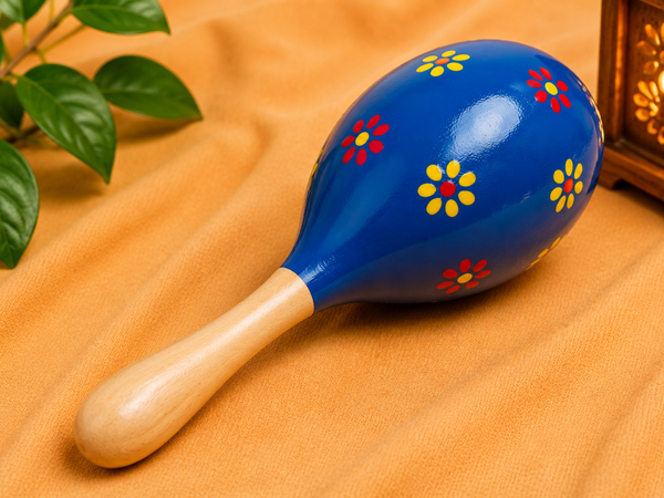 Egg Shell Rattle Large – Wooden Baby Toy