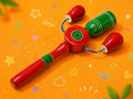 Bell Rattle Tik Tok Large – Wooden Baby Toy